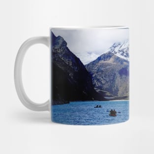 High altitude kayaking in the Andes Mug